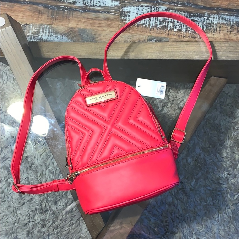 Marc New York -Andrew Marc- Leather mini backpack